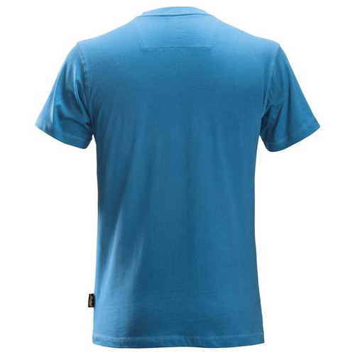 SNICKERS Cotton with Stretch Numb Blue  Shirt  for Carpenters that have Short Sleeve  available in Australia and New Zealand