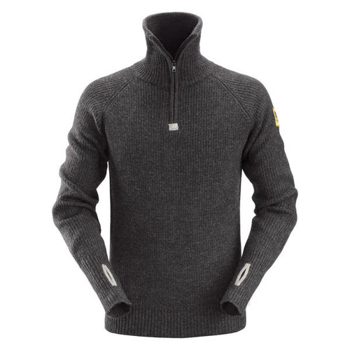 Buy online in Australia and New Zealand a  Black Melange Pullover  for Electricians that are comfortable and durable.