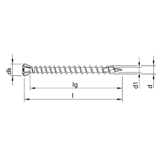 HECO Flooring Raised Countersunk Screws | 3.5mm Raised Countersunk Screws with T10 Drive for Floorlaying, Floorboards and Screws in Sydney