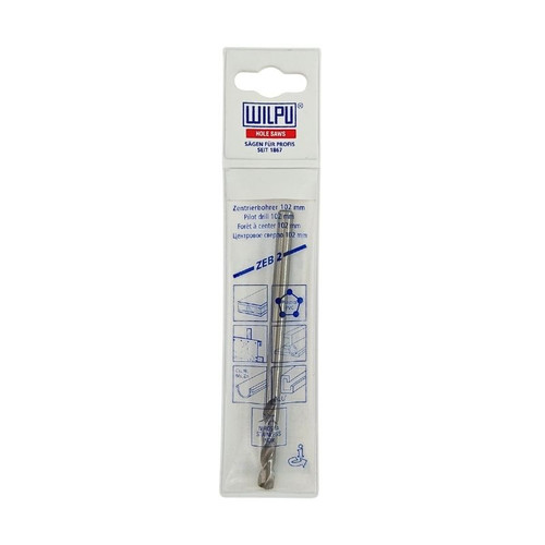 WILPU Hole Saw Drills | ZEB 2 102 mm Hole Saw Drill for Arbor ZE 1 - ZE 8, Ø 6,3 mm