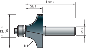BEADING Milling Router Bits