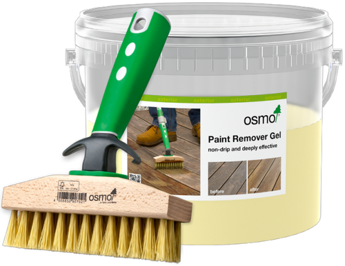 OSMO Paint Remover Gel | 6611 Painter Remover Gel with Cleaning Brush