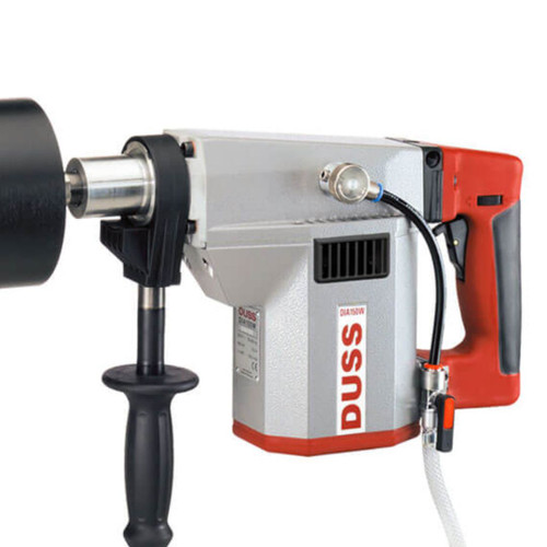 Buy Online DUSS Core Drill DIA 150 W for Freehand with Dry and Wet drilling, available from Craftsman Hardware in Melbourne Australia