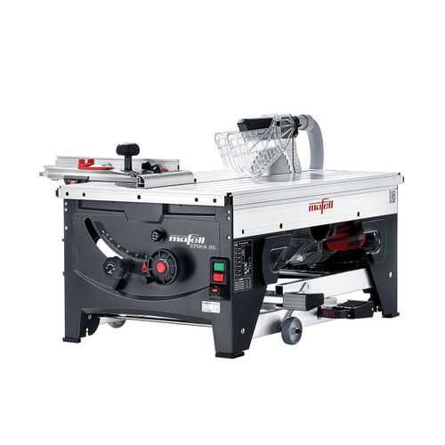 The MAFELL ERIKA 85 Pull-Push Saw is a powerful and versatile carpentry tool designed for precision cutting in various materials.