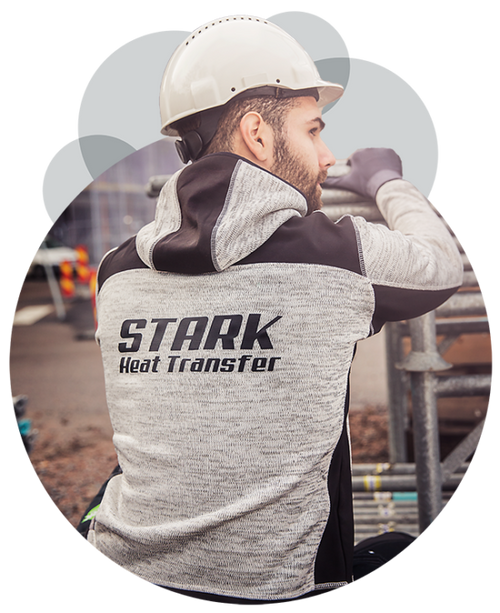 HOTSCREEN Branding | Heat Transfers Branding STARK Process for Workwear