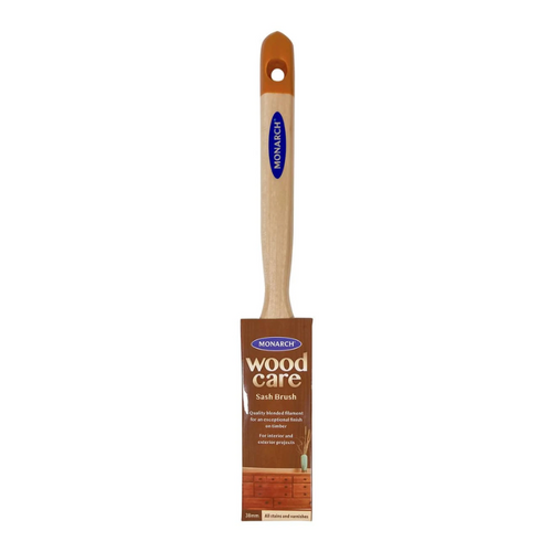 MONARCH Wood Care | 38mm Timber Oil Brush  for Decking and Furniture