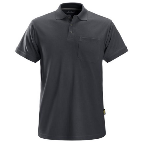 The SNICKERS 2708 Men’s Mid Grey Classic Polo Shirt is a durable and stylish workwear essential