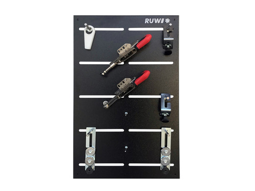 Mounted Set for Clamping System from RUWI  for  20mm Hole for the Cabinet Making and Woodworking Industry