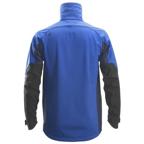 SNICKERS Softshell Navy Blue  Jacket  for Electricians that have Full Zip  available in Australia and New Zealand