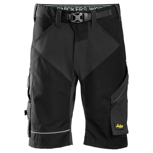 SNICKERS Shorts 6914 with  for SNICKERS Shorts | 6914 Flexi Work Mid Grey Shorts with Cordura with Stretch that have Configuration available in Electrical