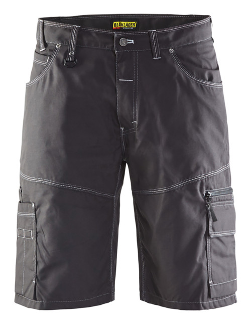 BLAKLADER 1957 Dark Grey Men Lightweight X1900 Work Shorts on SALE easy to dry 
limited stock available in Australia