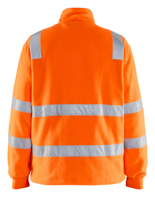 BLAKLADER Jacket  4853  with  for BLAKLADER Jacket  | 4853 Mens High Vis Orange Full Zip Jacket in Reflective Tape Polyester Fleece that have Full Zip  available in Australia and New Zealand