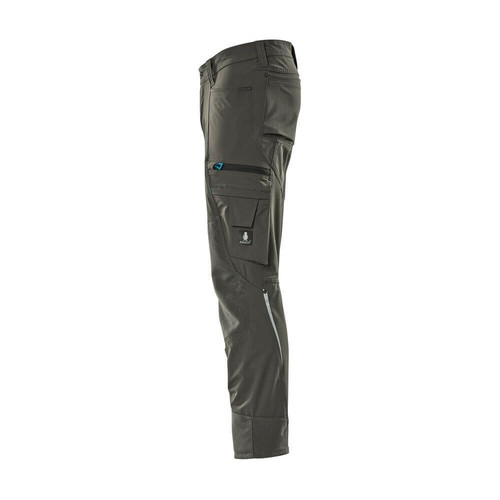 MASCOT Trousers | 17179 Anthracite Trousers with Kneepad Pockets in 4-Way Stretch