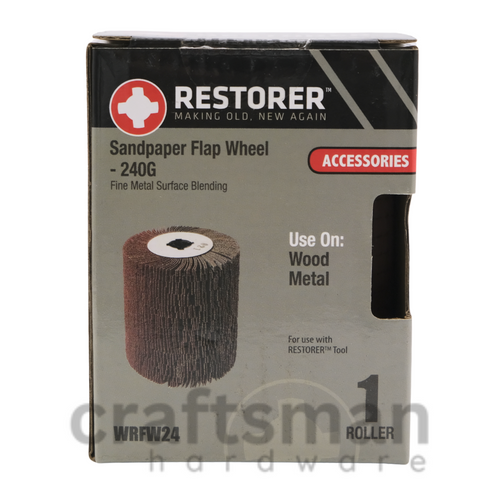 Shop RESTORER TOOL Sander Attachments P240 Contour Flap Sanding Sleeves.