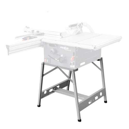 Foldaway support (203153) for the MAFELL Erika 60, is used for raising the height of the table saw to a safe operating height. Foldaway support (203153) for the MAFELL Erika 60, is used for raising the height of the table saw to a safe operating height.