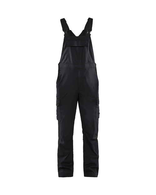 BLAKLADER Overalls | 2666 Industry Black Overalls with Braces in Scratch Free Cotton