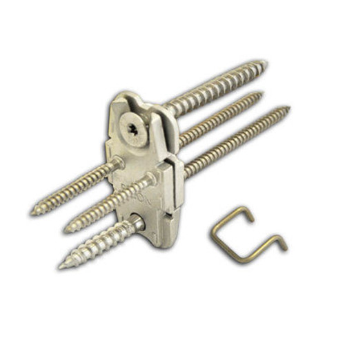 Secure your stainless steel connections with the KNAPP K064 RICON Locking Clip.