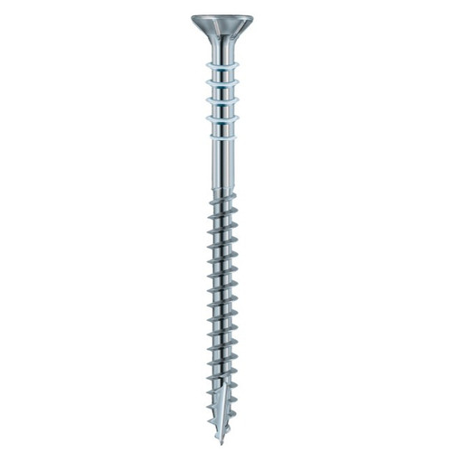 HSI Screws 6mm T25 Adjusting Countersunk Head Screws in Silver Zinc