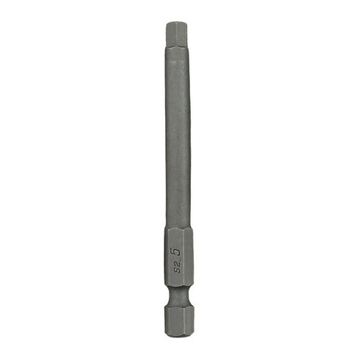 With a 75mm length, these bits provide extended reach for recessed fasteners, while the 1/4" hex shank ensures quick-change compatibility with drills, drivers, and bit holders.