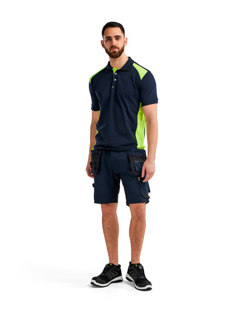 BLAKLADER work Shorts with Holster Pockets in 2-Way Stretch