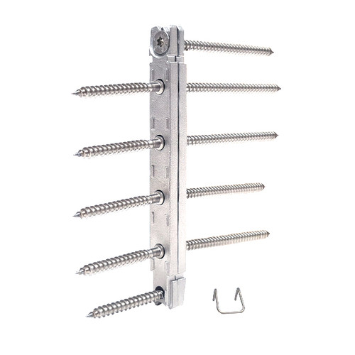 The KNAPP K389 RICON 120/13 Universal Wooden Connector are designed for timber frame construction, providing a robust and versatile connection solution in stainless steel. The KNAPP K389 RICON 120/13 Universal Wooden Connector are designed for timber frame construction, providing a robust and versatile connection solution in stainless steel.