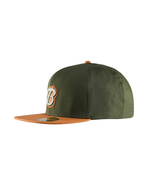 BLAKLADER Accessory | 9232 Rust Brown / Green Blaklader Flatbrim Cap BLAKLADER Accessory | 9232 Rust Brown / Green Blaklader Flatbrim Cap