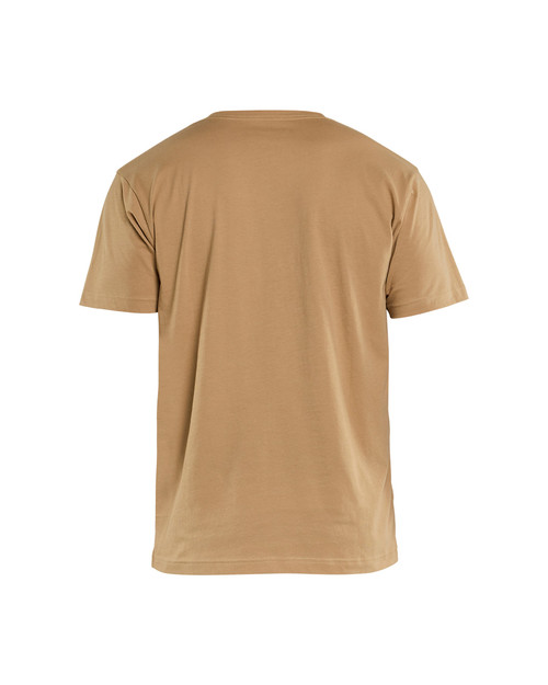 BLAKLADER T-Shirt  | 3525 Mens Light Nougat Classic T-Shirt in Cotton BLAKLADER T-Shirt  | 3525 Mens Light Nougat Classic T-Shirt in Cotton
