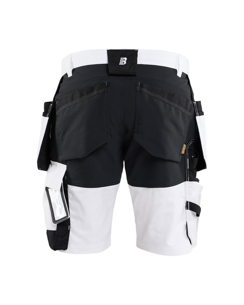 BLAKLADER Shorts | 1722 Painters White Shorts with Holster Pockets in 2-Way Stretch BLAKLADER Shorts | 1722 Painters White Shorts with Holster Pockets in 2-Way Stretch