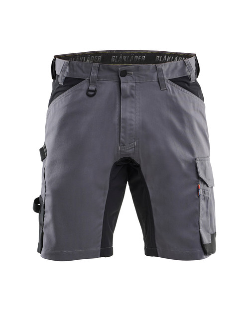BLAKLADER Shorts | 1753 Mid Grey Craftsman Shorts in 2-Way Stretch BLAKLADER Shorts | 1753 Mid Grey Craftsman Shorts in 2-Way Stretch