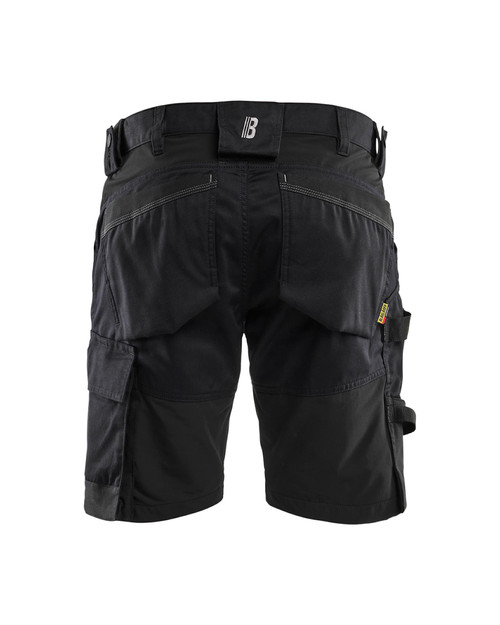 BLAKLADER Shorts | 1753 Black Craftsman Shorts in 2-Way Stretch BLAKLADER Shorts | 1753 Black Craftsman Shorts in 2-Way Stretch