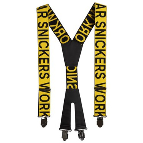 SNICKERS Braces 9064 Yellow Logo Braces with strong straps in Polyester.jpg SNICKERS Braces 9064 Yellow Logo Braces with strong straps in Polyester.jpg