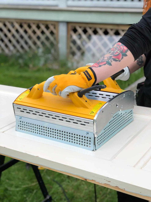 SPEEDHEATER Infrared Heater | Speedheater TWIN Infrared Heater with Scrapers for Paint Removal