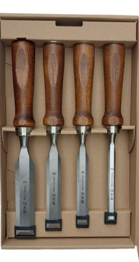 MHG Chisels | Professional Firmer Chisels Set - 10,16,20,26 mm