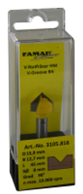 Buy Online FAMAG ° 60 V-Groove for Router Bits with ° 60 V-Groove for the Cabinet Making Industry and Carpenters in Victoria and New South Wales.