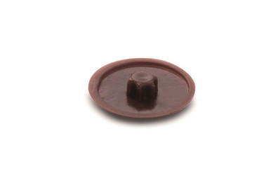 Alternate product image of HECO Cap Plastic Nut Brown.