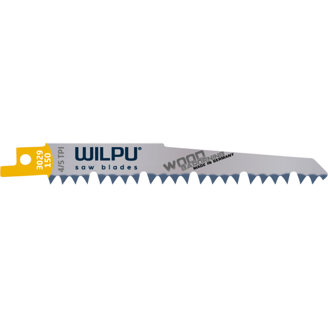 WILPU Reciprocating Saw Blade for Gardening, Pruning and Green Wood, the 3029 Saw Blade is for Quick Cut for Solid Timber