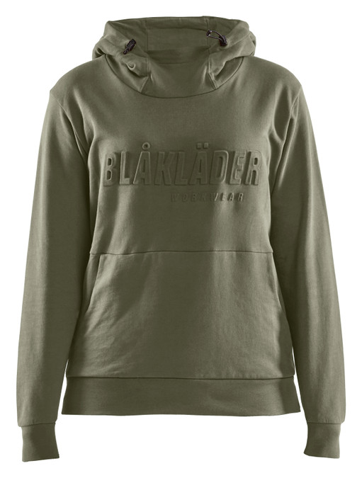 Crafted from comfortable Cotton, this Blaklader Womens hoodie keeps you warm and stylish with Kangaroo Pocket.