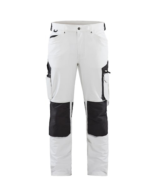 BLAKLADER  Trousers | Craftsman Hardware supplies Construction Industry, Painters 4-Way Stretch Trousers with Kneepad Pockets for Painters and Decorators and Work Uniforms