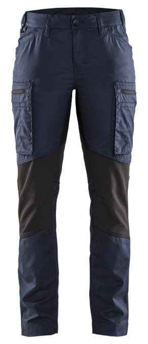 BLAKLADER Trousers | 7159 Womens Trousers with Stretch for Receptionist, Mechanics in the Women in Trades