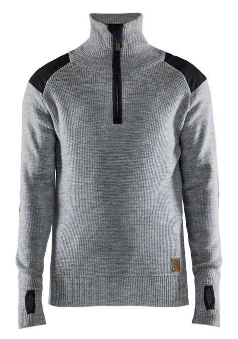Buy online in Australia and New Zealand a  Grey Melange Pullover  for Electricians that are comfortable and durable.