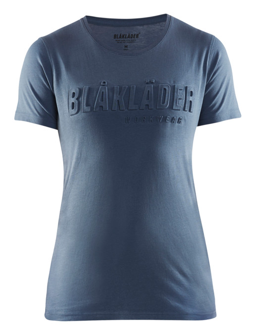 Buy online in Australia and New Zealand a Womens Numb Blue T-Shirt  for Electricians that are comfortable and durable.