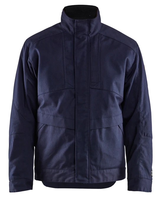 Choose Blaklader Workwear for Cotton jackets that keep you comfortable all day long with Flame Resistant. A sensible choice when looking for a Navy Blue Winter Cotton Jacket .