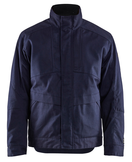 Choose Blaklader Workwear for Cotton jackets that keep you comfortable all day long with Flame Resistant. A sensible choice when looking for a Navy Blue Winter Cotton Jacket .