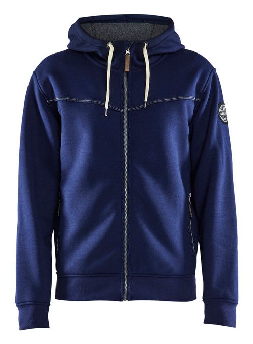 Crafted from comfortable Polyester, this Blaklader Jacket hoodie keeps you warm and stylish with Pile Lining.