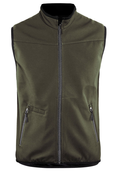 BLAKLADER Vest | Vest Work Uniform Vest with Fleece Lining with Mens for Plumbers, Carpenters and Electricians available in Victoria