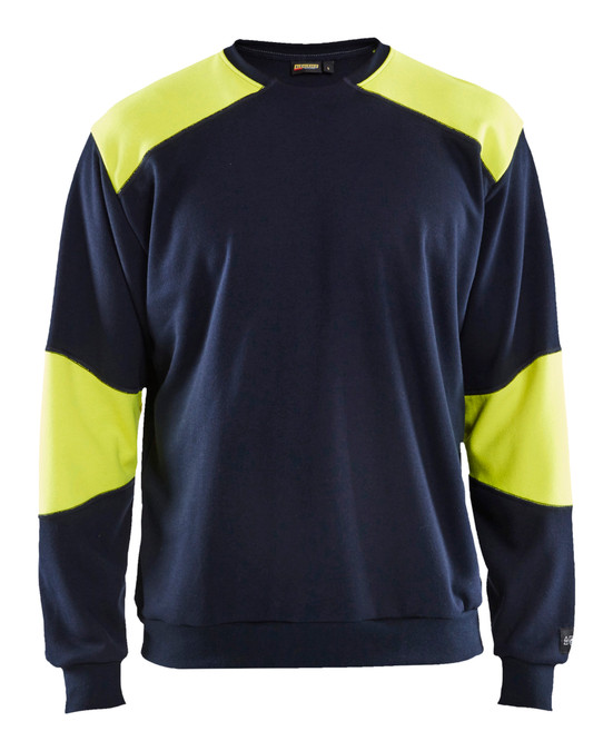Buy online in Australia and New Zealand a  Navy Blue Pullover  for Electricians that are comfortable and durable.