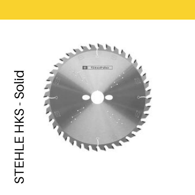 Crafted for excellence, the STEHLE circular saw blade model HKS SOLID is perfect for Solid Timber in 125mm diameter with a 20mm Bore.