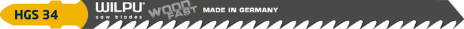 WILPU Jigsaw Blade | HGS 34 105mm Fast Cut for Solid Timber
