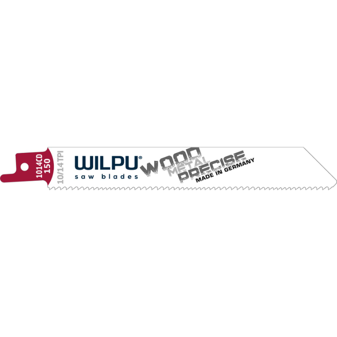 WILPU Reciprocating Saw Blade for Aluminium, Steel, Demolition, the 1014 CD Saw Blade is for Precise for Construction