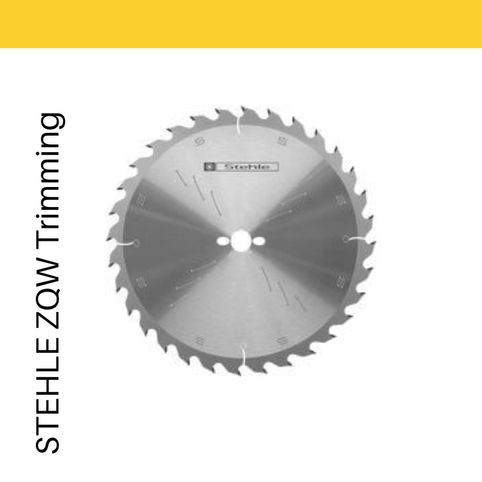 The STEHLE circular saw blade model ZQW for Solid Timber in 500mm diameter with a 30mm Bore is perfect for precision cuts on panel saws from brands like Felder, Altendorf and SCM.
